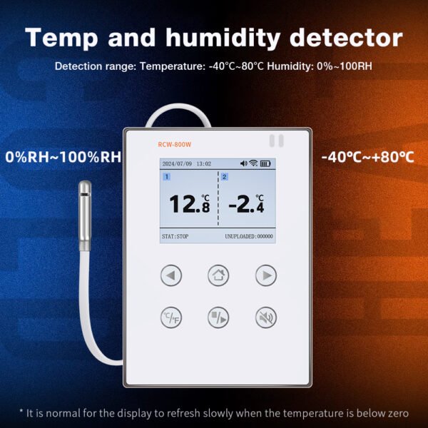 RCW-800W-THE Wifi Temperature and Humidity Monitor+WH51 - 图片 6