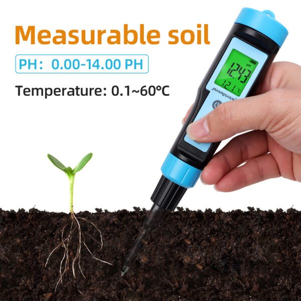 YY-1030 Food PH Test Pen + PH199Y - 图片 7
