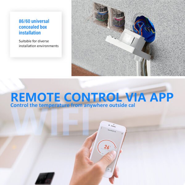 Air conditioning thermostat BAC-18AL +WH018B/WH018W/WH018E - 图片 7