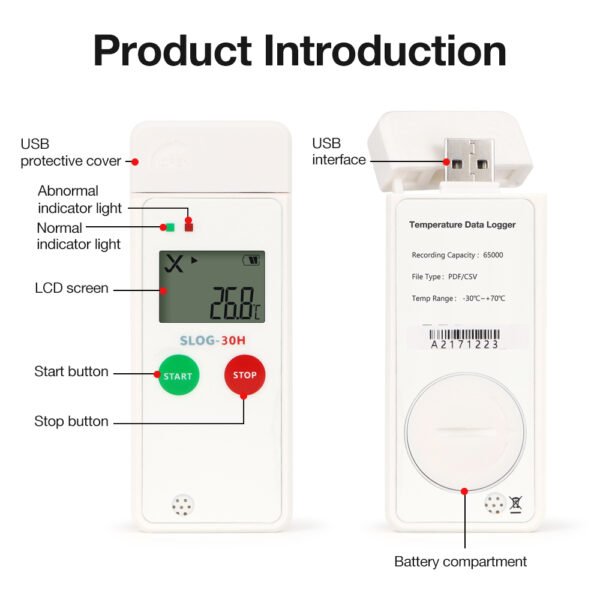 SLOG-30H Temperature Humidity Record Data Logger +Temp031 - 图片 8