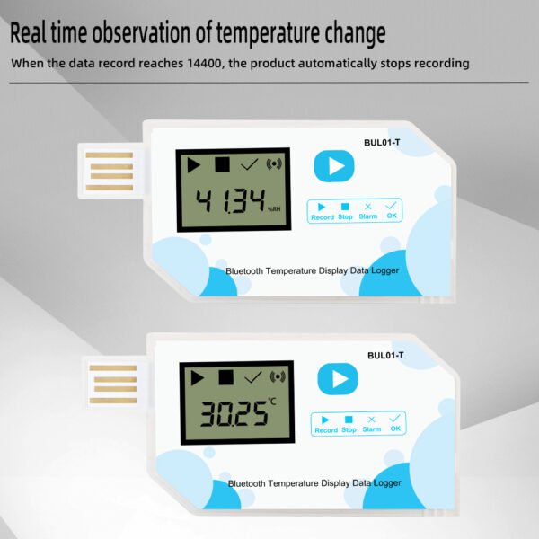 BUL01-T Temperature data logger +WH96 - 图片 7