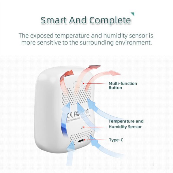 Mini 3 in 1 CO2 Temp Humidity Air Quality Detector +ALB22/ALB23 - 图片 7