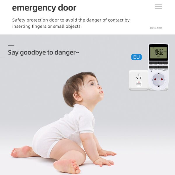 TM02 Electronic Digital Timer Switch +KT024EU - 图片 8