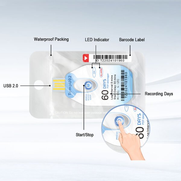 TempU02 60Days Data Logger+TEMP004 - 图片 8
