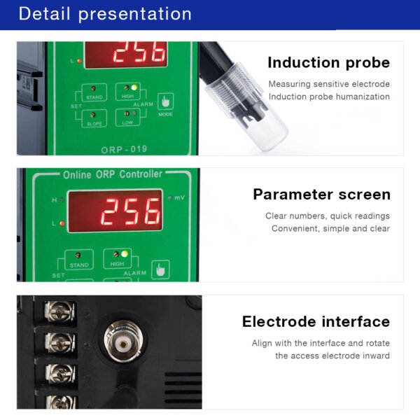 Water Quality Analysis Online ORP Controller+ORP170 - 图片 8