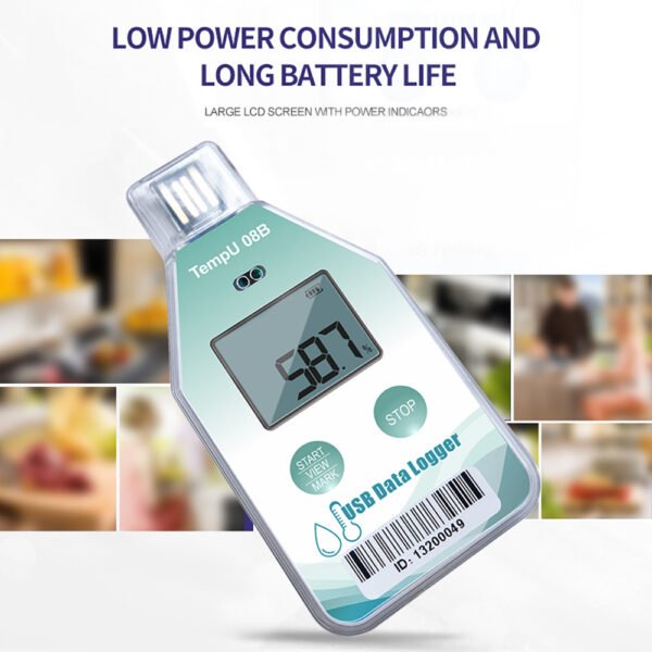 TempU08B Single-Use Temperature Humidity Recorder +Temp021 - 图片 8