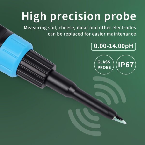 YY-1030 Food PH Test Pen + PH199Y - 图片 9
