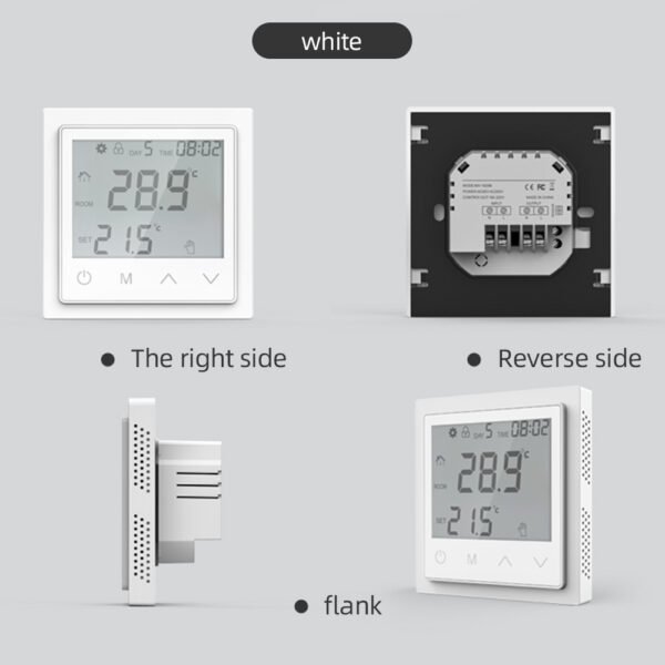 MH-1828B Electric Floor Heating Thermostat +WH63/WH63B - 图片 9