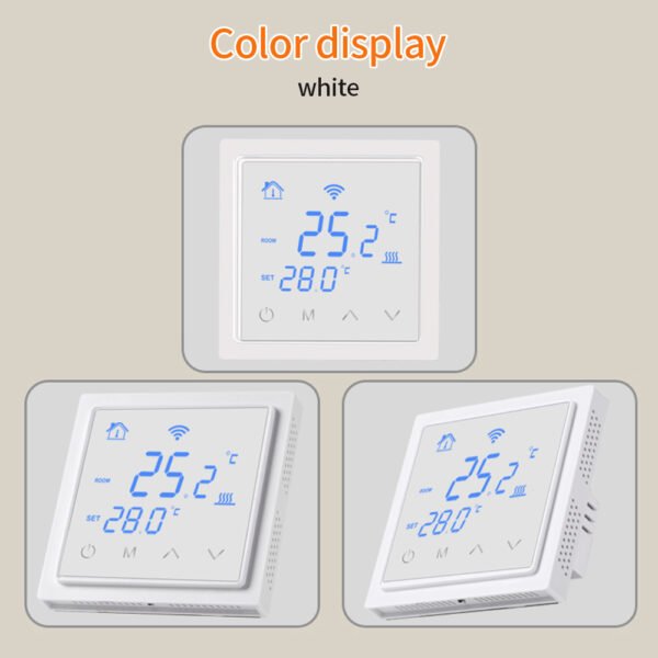 MH-1828A Wifi Electric Floor Heating Digital Thermostat+WH68WF/WH69WF - 图片 9