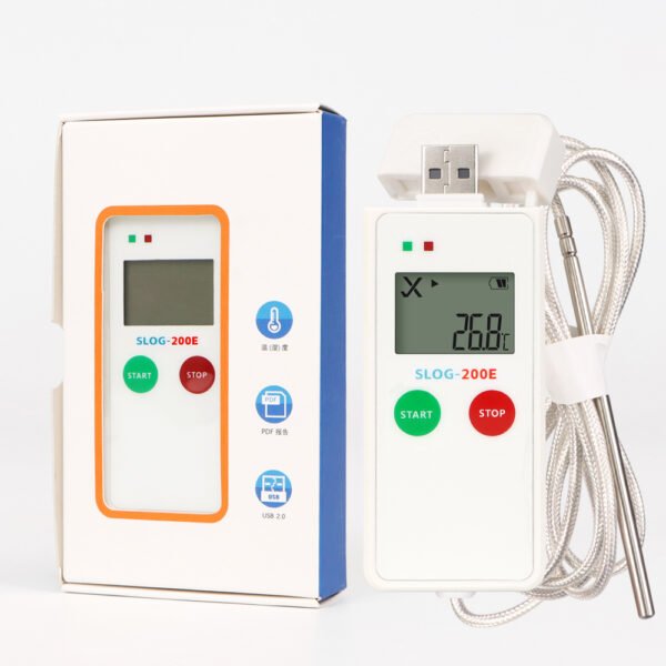 SLOG-200E External Probe Cold Chain Temperature Recorder+Temp034 - 图片 9