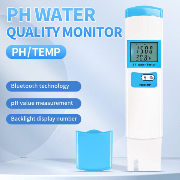 Bluetooth 2 in 1 PH/TEMP Water Quality Tester+BT98601 - 图片 10