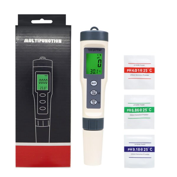 3 in 1 Temperature TDS PH Meter+EC016BL - 图片 10