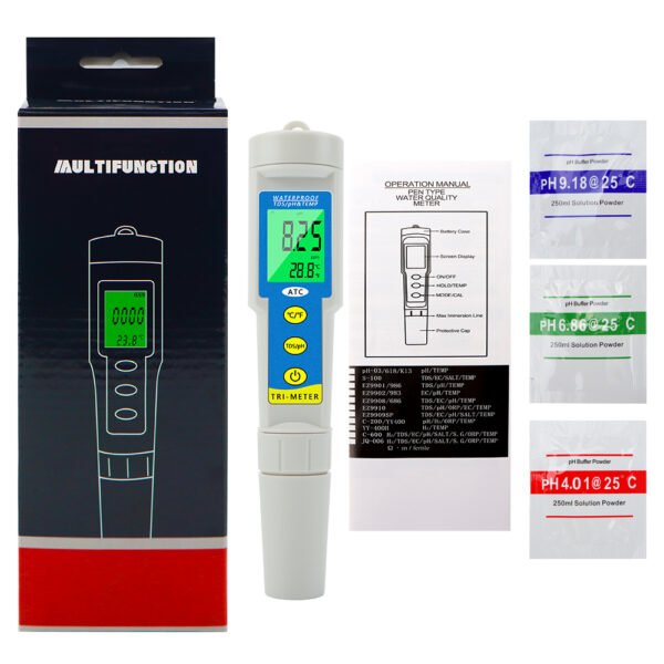 Digital Temp PH TDS Meter with ATC for Aquarium Drinking Water + TDSPHTEM986 - 图片 10