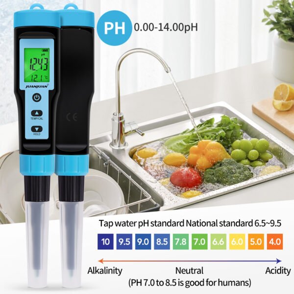 YY-1030 Food PH Test Pen + PH199Y - 图片 10