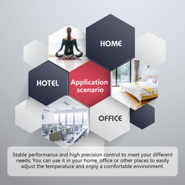 BHT-7000 Smart Knob Thermostat WiFi Floor Heating Controller+WH90AB/WH91AB/WH92AB - 图片 10