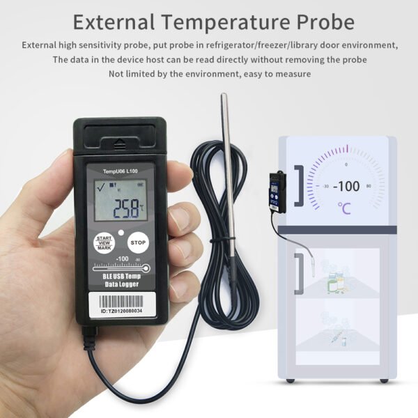 Temperature Recorder Temperature Data Logger +Temp022/Temp023/Temp023 - 图片 10