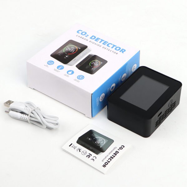 CO2 Meter Multifunctional Digital Air Detector + ALB16 - 图片 11
