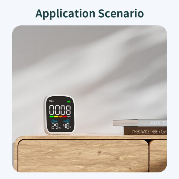3 in 1 Temperature Hygrometer PM2.5 Detector+ALB24/ALB25 - 图片 10