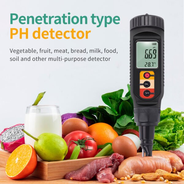 High Quality Soil Ph Meter Food PH Tester+SPH029 - 图片 10