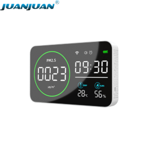 4 in 1 Wifi PM2.5 Time Temp Humi Air Quality Detector +ALB33