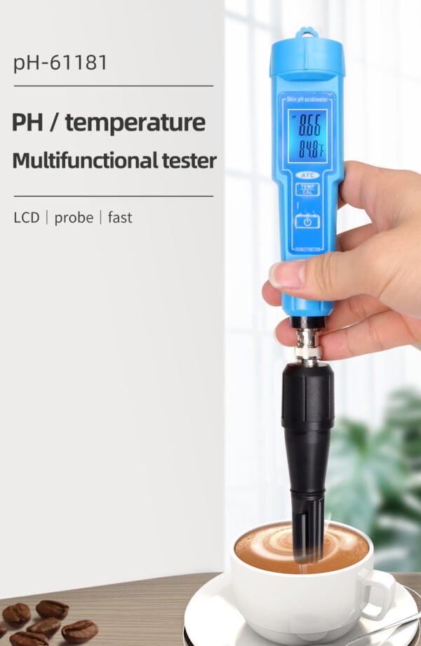 PH-6118 Water Quality Detector Tester+PH153 - 图片 2