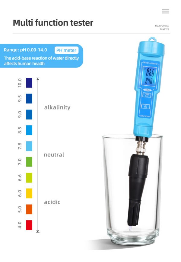 PH-6118 Water Quality Detector Tester+PH153 - 图片 6