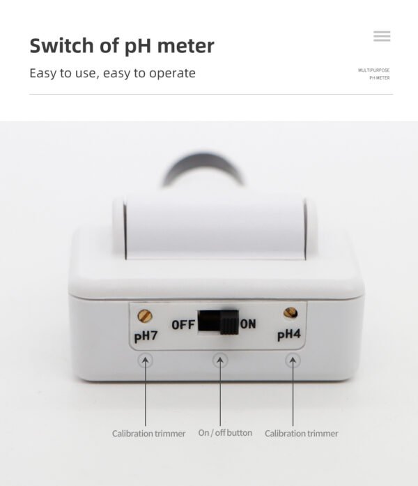 PH-98211 LCD Display Cosmetics Water Quality Tester +PH151 - 图片 9
