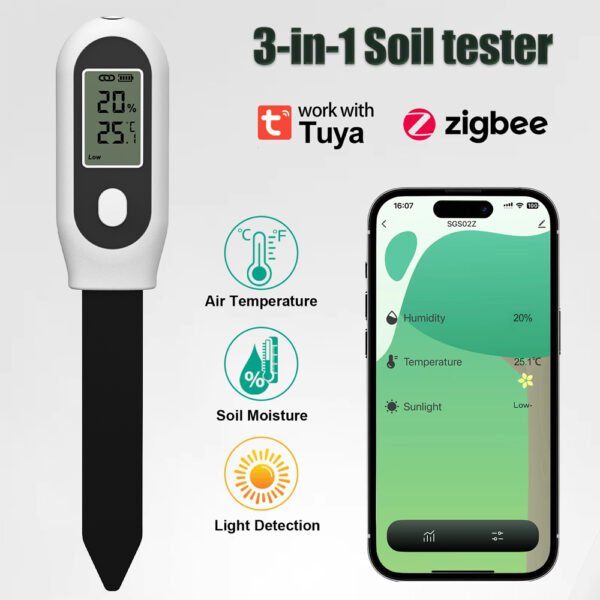 3-in-1 Soil Tester-SPH065 - 图片 2