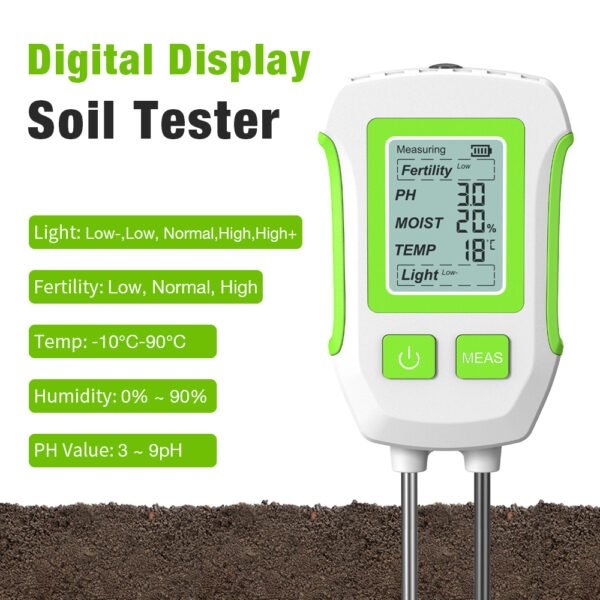 5-in-1 Soil Tester-SPH070 - 图片 3