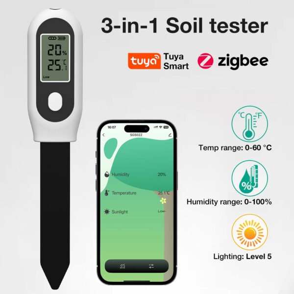 3-in-1 Soil Tester-SPH065 - 图片 3