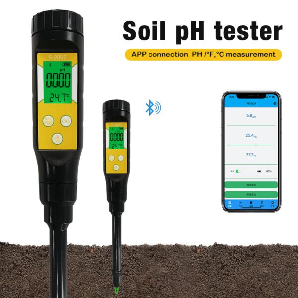 Bluetooth Soil Ph Tester-SPH052 - 图片 4