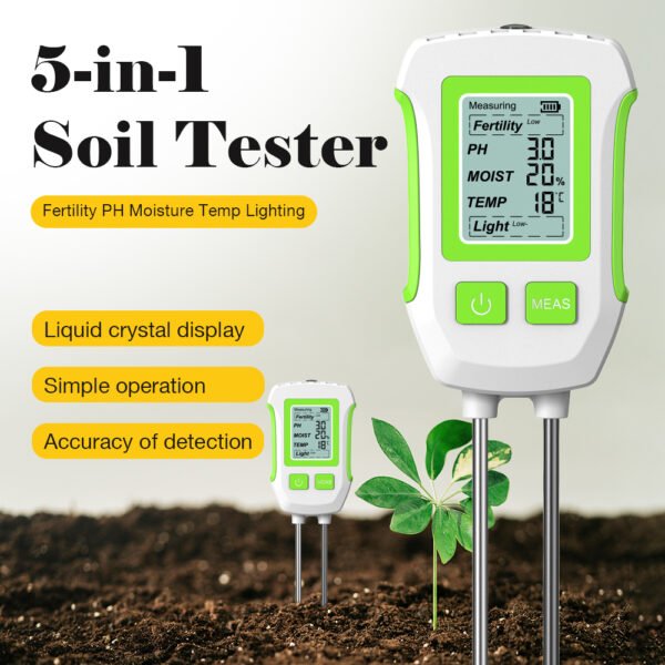 5-in-1 Soil Tester-SPH070 - 图片 4