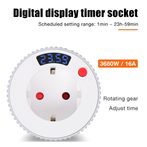 Digital Display Timer Socket+KT039/KT040 - 图片 3
