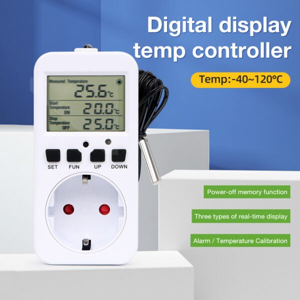 Digital Display Temperature Control Socket+WH074 - 图片 3