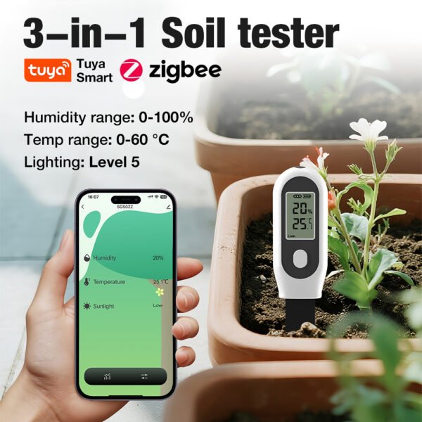 3-in-1 Soil Tester-SPH065 - 图片 4