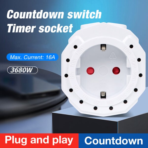 Countdown Switch Timer Socket+KT038 - 图片 6