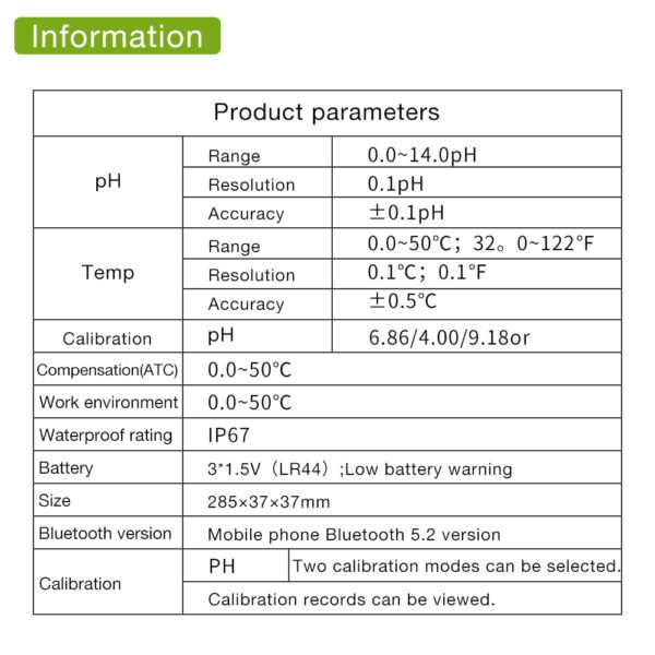 Bluetooth Soil Ph Tester-SPH052 - 图片 8