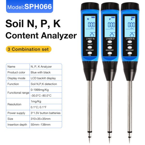 “N,P,K" Soil Testing Instrument+SPH67/SPH68/SPH69 - 图片 7