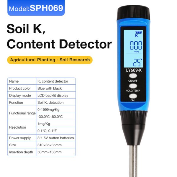 “N,P,K" Soil Testing Instrument+SPH67/SPH68/SPH69 - 图片 6