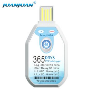 365 Days One-time temp Recorderm