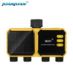 4-way Solar-powered water valve