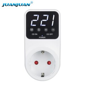 Digital voltage protector sockets