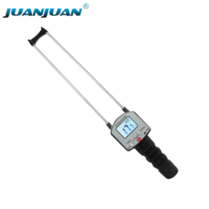 100H Portable Practical Cereal Straw Forage Grass Hay Moisture Meter Monitor Test Bran Moisture Analyser Digital Moisture Tester-HYT195