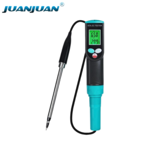 Factory Wholesale Soil EC Tester High-precision Digital Display Handheld Portable Soil TEMP Conductivity Measuring Instrument-EC115