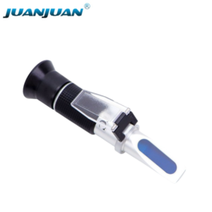 High Precision Digital 28-62% Brix Refractometer Brix Meter Sugar Refractometer Meter Suitable for Multiple Tests-RF024BX