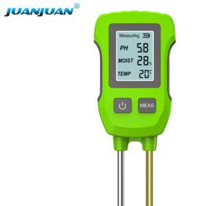 High Quality Multifunctional 3 in 1 Soil Detector High Precision PH Moisture Temp Portable Soil Meter Tester-SPH056