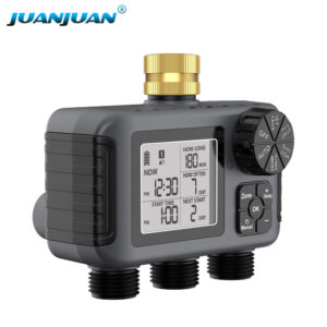 Factory Wholesale High Quality Waterproof Simple Setup Easy to Install Long Battery Life 3-ZONE Digital Water Timer-SBT041UK/SBT041US