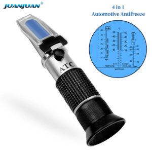 Hand Held 4 in 1 Refractometer Auto Portable 30-35% Urea Concentration Car Bus Antifreeze ATC Refractometer-RF010BX