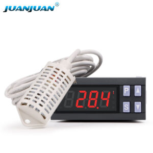 Factory ZL-7801A 100-240Vac Thermostat Hygrostat With Timer Outputs for Egg Tray Two 16A Outputs Temperature Humidity Controller-XM45