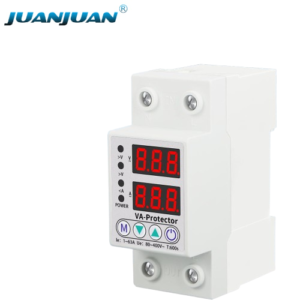Adjustable Double Flash 220V Short Circuit Protection Self-Resetting Voltage Protector Leakage Circuit Breaker-RCS024